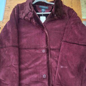 Centigrade Outerwear Suede/Faux Fur Coat